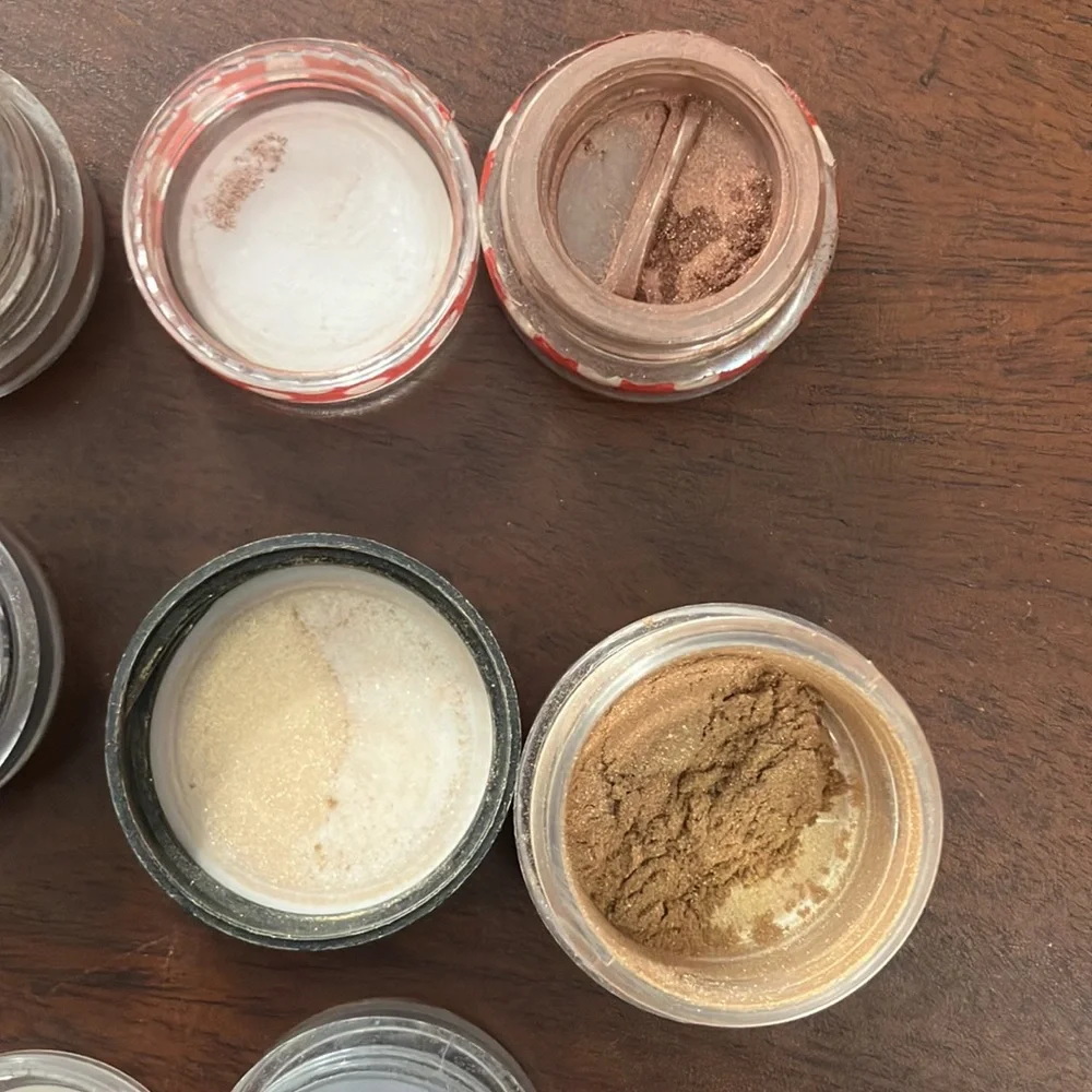Lot of 4 Loose Etsy Eyeshadows & Bronzer / Highlighter Matte Shimmer